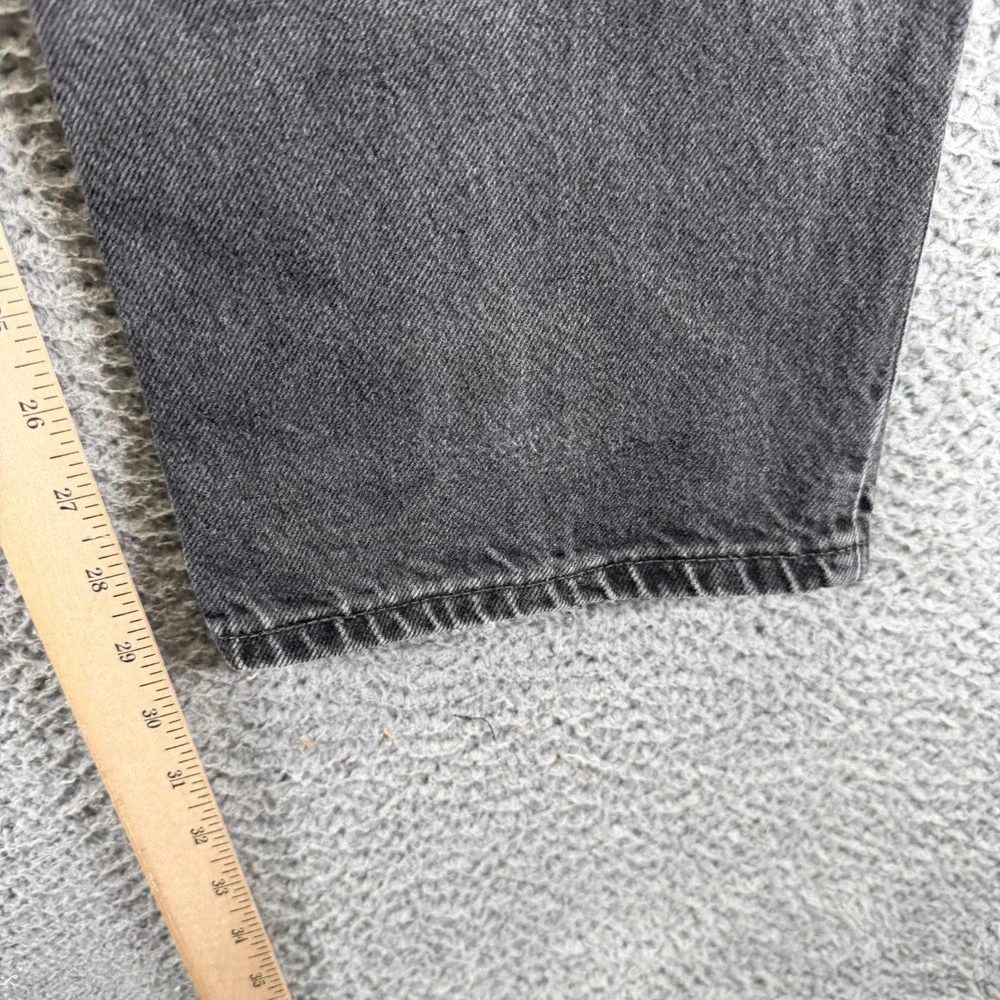 Vintage‎ Levi's Jeans Men 36x30 Black Cotton Denim Straight Relaxed Travel Baggy